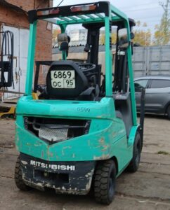 Газ-бензиновый погрузчик вилочный Mitsubishi FG15NT